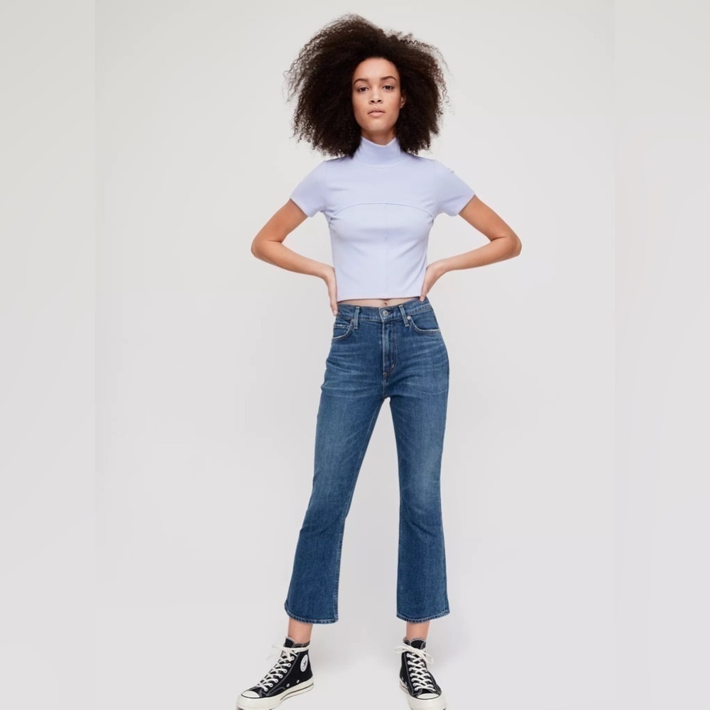 Citizens of Humanity • Demy cropped flare jeans - Picture 2 of 10